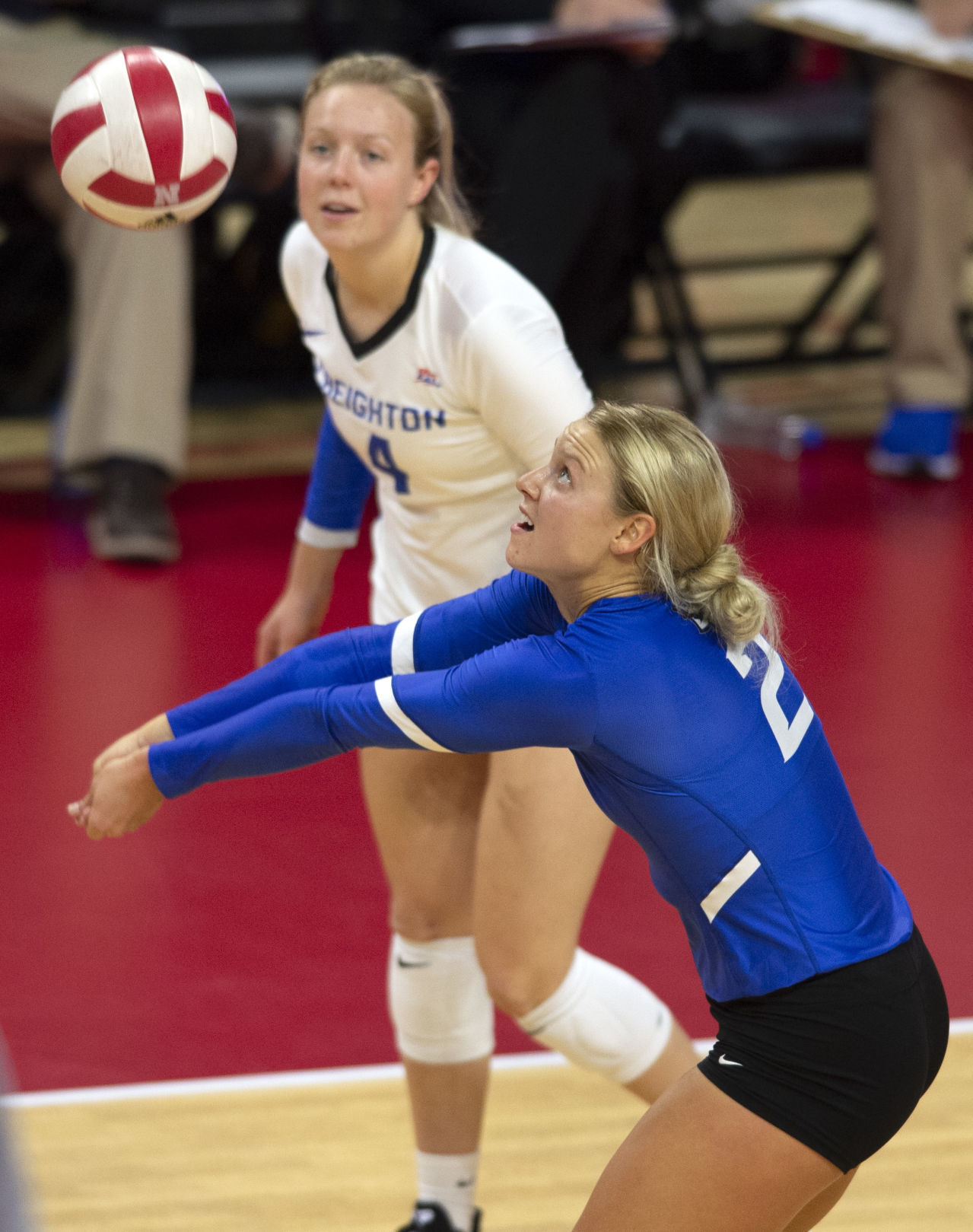 NU volleyball (Creighton-Baylor), 8.31
